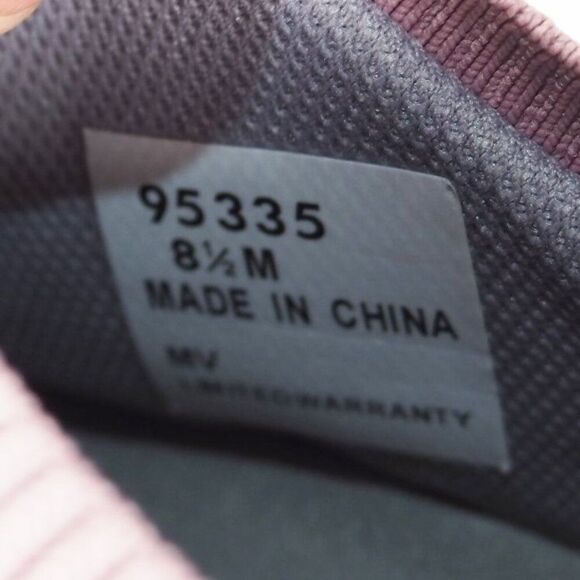 FootJoy FJ Flex XP Knit Spikeless Golf Shoes "Mauve Pink" 95335 Women's 8.5M - Picture 9 of 12